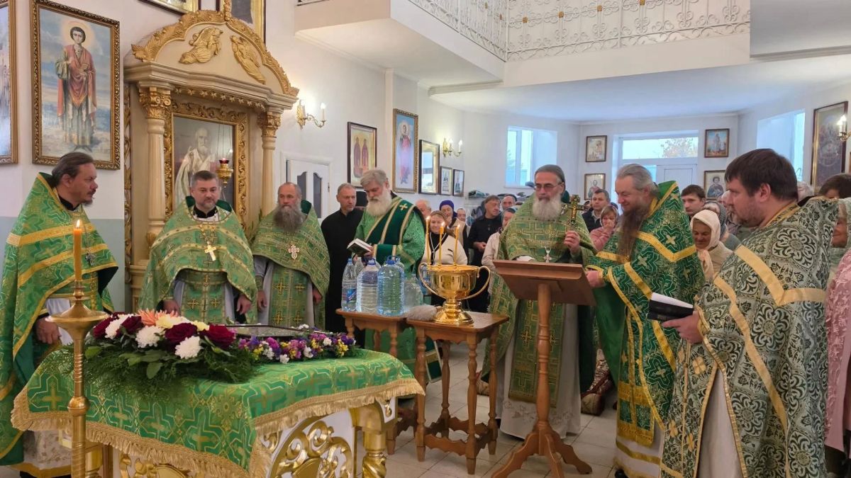 Престольный праздник в Свято-Сергиевском храме Скадовска Престольный праздник в Свято-Сергиевском храме Скадовска