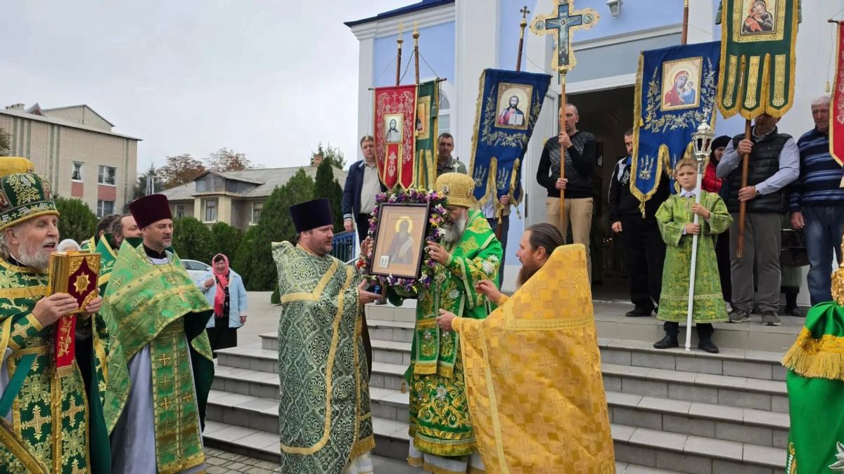 Престольный праздник в Свято-Сергиевском храме Скадовска Престольный праздник в Свято-Сергиевском храме Скадовска