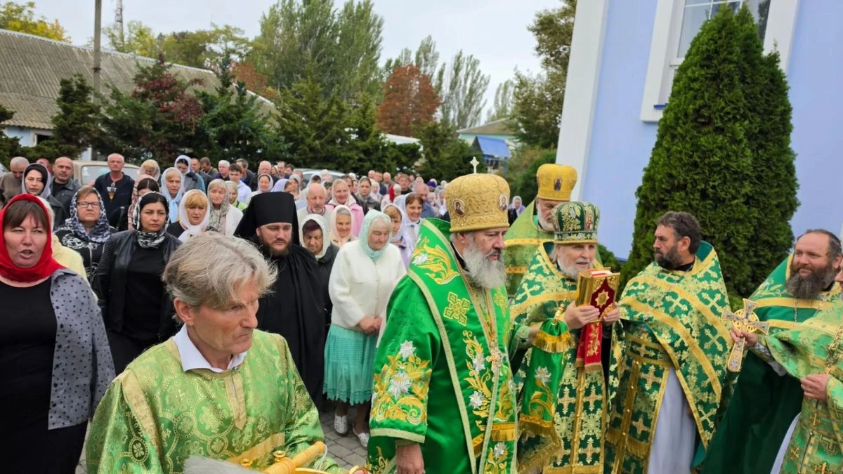 Престольный праздник в Свято-Сергиевском храме Скадовска Престольный праздник в Свято-Сергиевском храме Скадовска