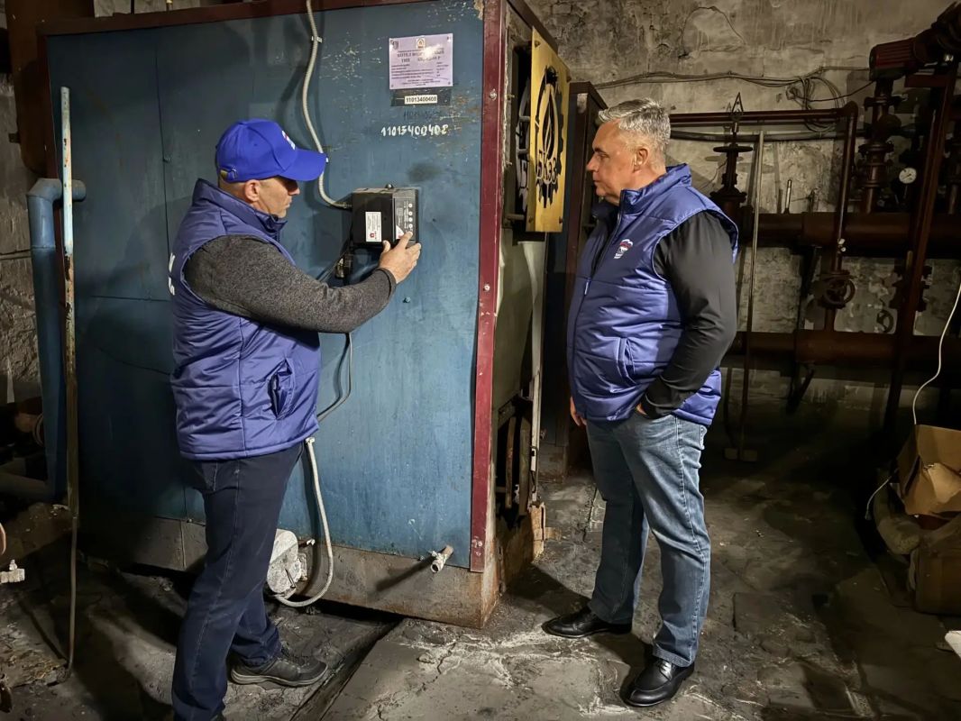 В Нижнесерогозской школе все готово к подаче тепла В Нижнесерогозской школе все готово к подаче тепла