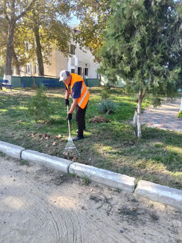 Благоустройство Генического округа: работы МКУ «Азовкоммунсервис» Благоустройство Генического округа: работы МКУ «Азовкоммунсервис»
