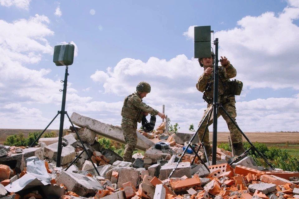 Блиндаж с боевиками ВСУ уничтожили в Херсоне