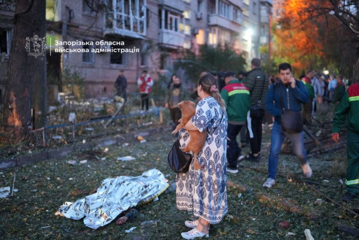В Запорожье попадание в многоэтажку: погиб 50-летний мужчина, еще семь человек получили ранения, среди них ребенок, — ОВА В Запорожье попадание в многоэтажку: погиб 50-летний мужчина, еще семь человек получили ранения, среди них ребенок, — ОВА