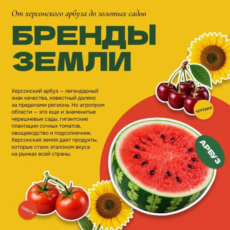 Херсонская земля кормит миллионы Херсонская земля кормит миллионы