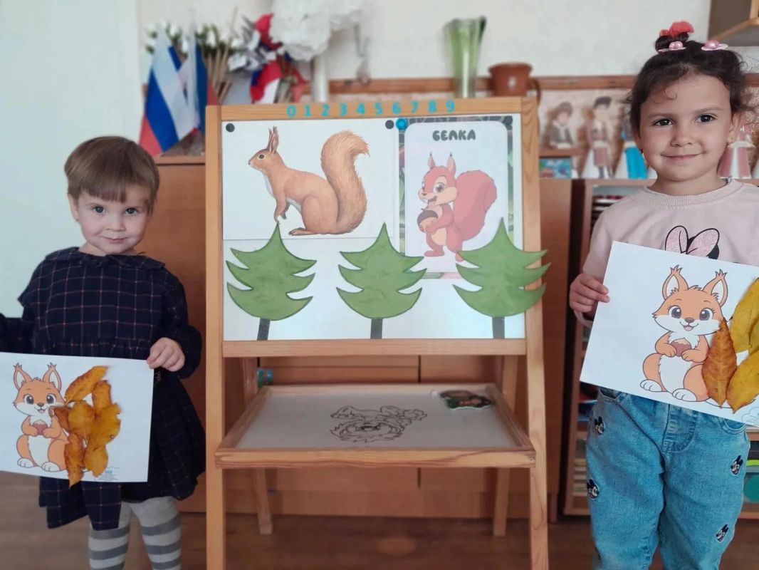 Осеннее творчество в Ульяновском детском саду Осеннее творчество в Ульяновском детском саду