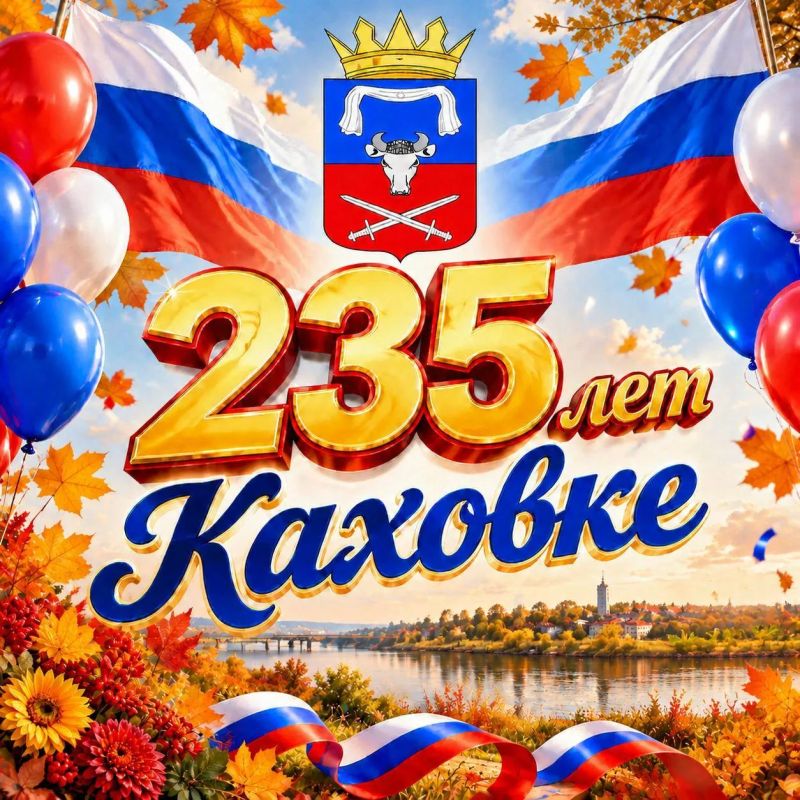 Павел Филипчук: Каховке - 235 лет. Наш город с большой историей и сильными людьми
