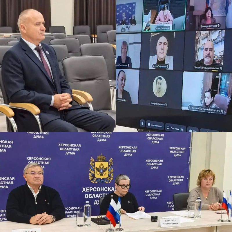 Председатель Контрольно-счетной палаты Херсонской области принял участие во внеочередном 57-м заседании Херсонской областной Думы I созыва