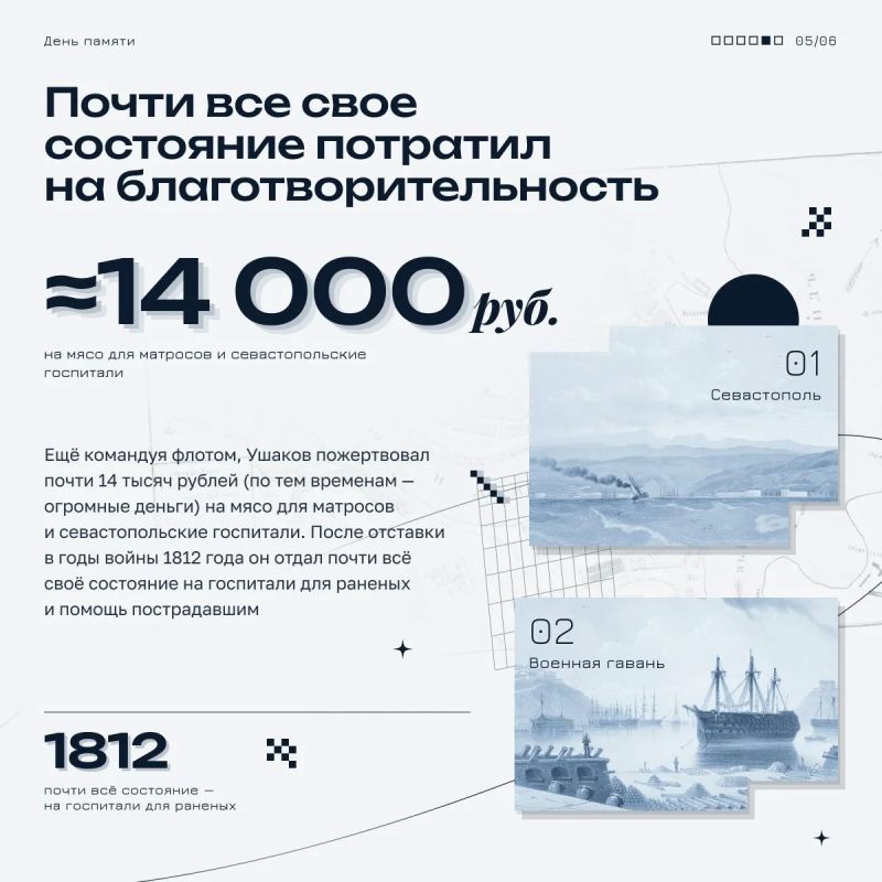 Памяти праведного воина Фёдора Ушакова Памяти праведного воина Фёдора Ушакова