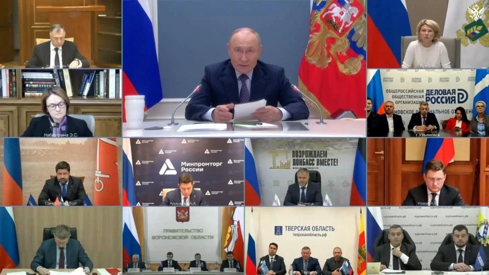 Владимир Сальдо присоединился к встрече Владимира Путина с участниками форума «Деловой России»