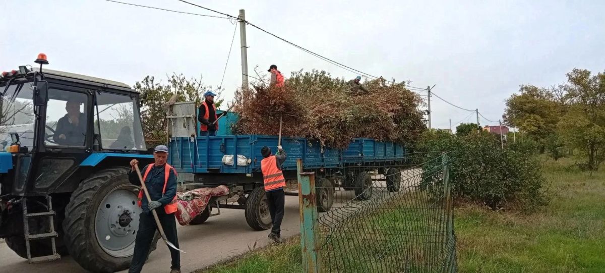 В Скадовске навели порядок на улице Набережной В Скадовске навели порядок на улице Набережной