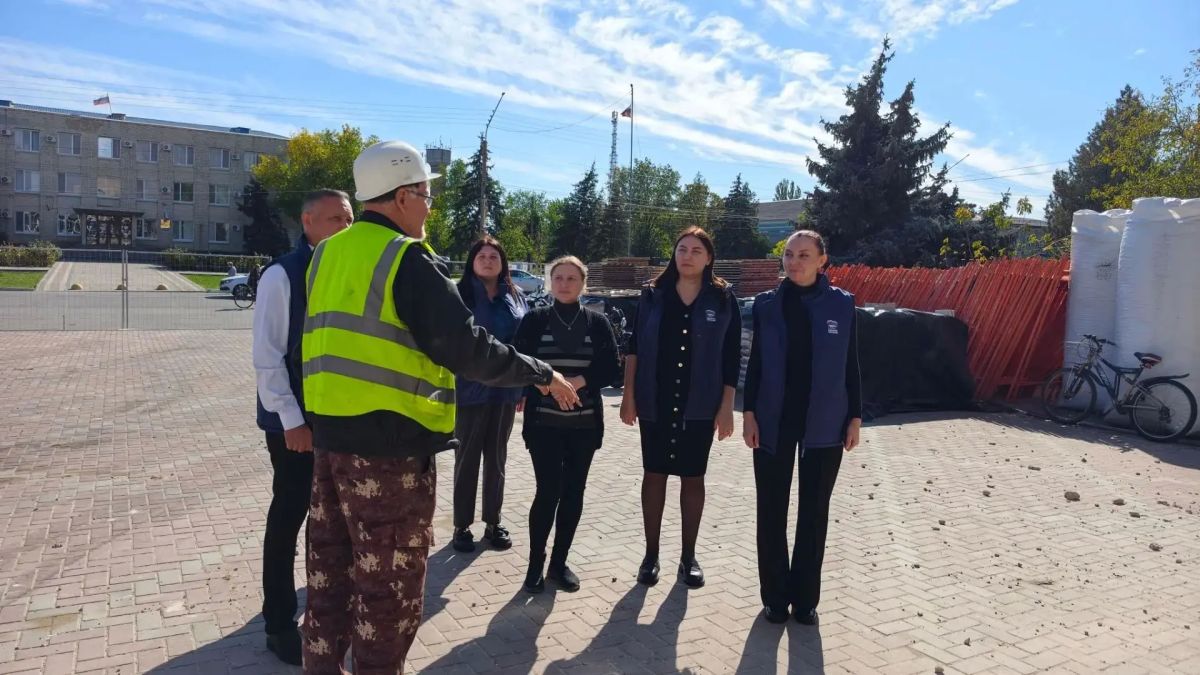 Большой ремонт в Новотроицком доме культуры