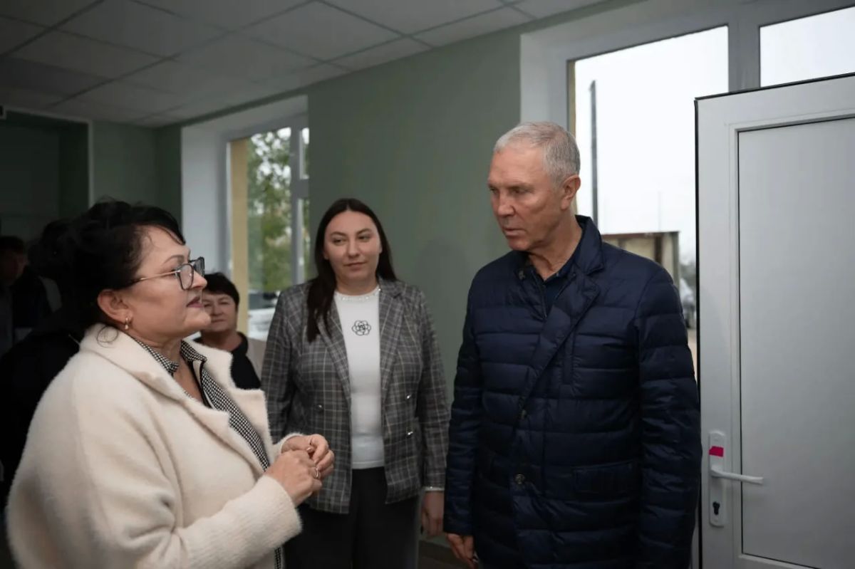 Проведена инспекция строительства гериатрического пансионата в Новотроицком
