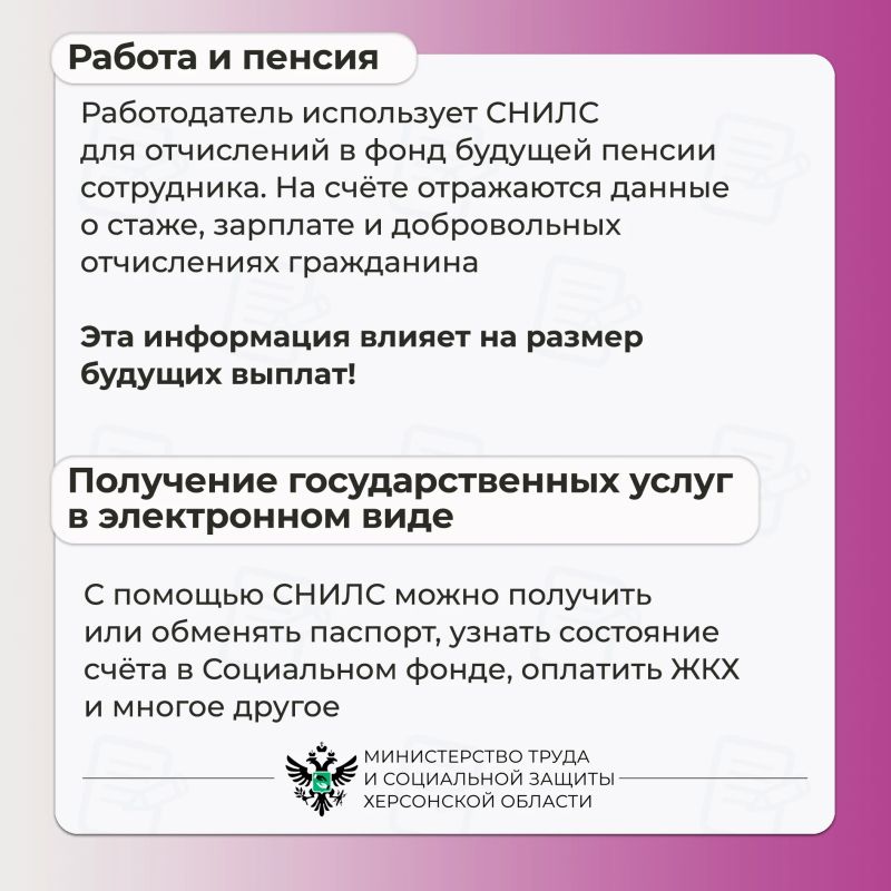 Индивидуальный номер лицевого счета в системе пенсионного страхования Индивидуальный номер лицевого счета в системе пенсионного страхования