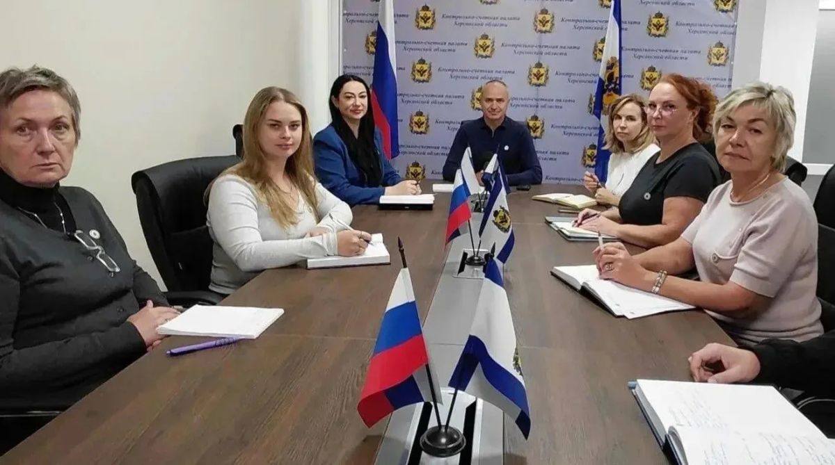 Председатель и сотрудники Контрольно-счетной палаты Херсонской области участвовали в видеоконференции на Портале КСО по теме «Представление лучших практик Счетной палаты Российской Федерации»