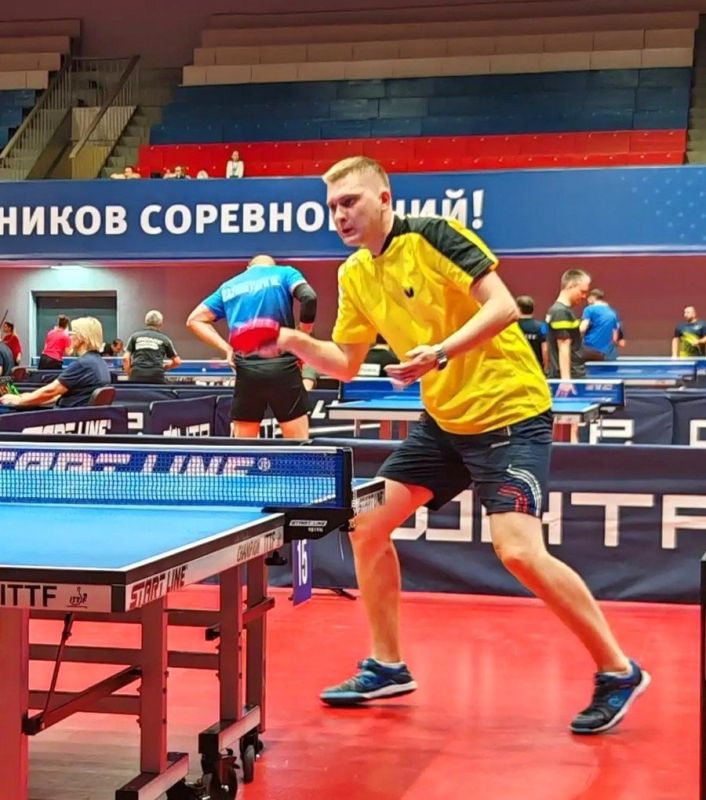 Спортсмен из Херсонской области вошел в десятку сильнейших на чемпионате России по настольному теннису среди любителей Спортсмен из Херсонской области вошел в десятку сильнейших на чемпионате России по настольному теннису среди любителей