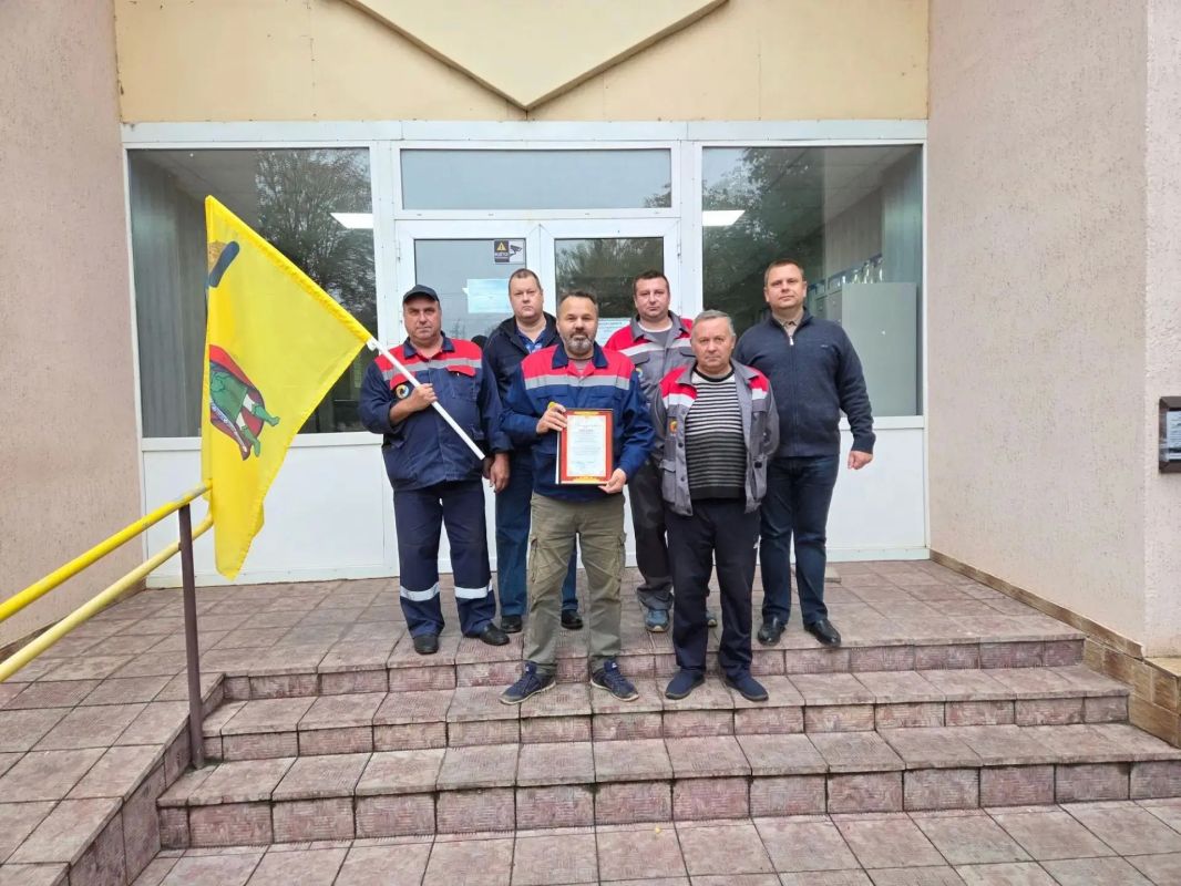 В Чаплинском округе наградили бригаду с Рязани