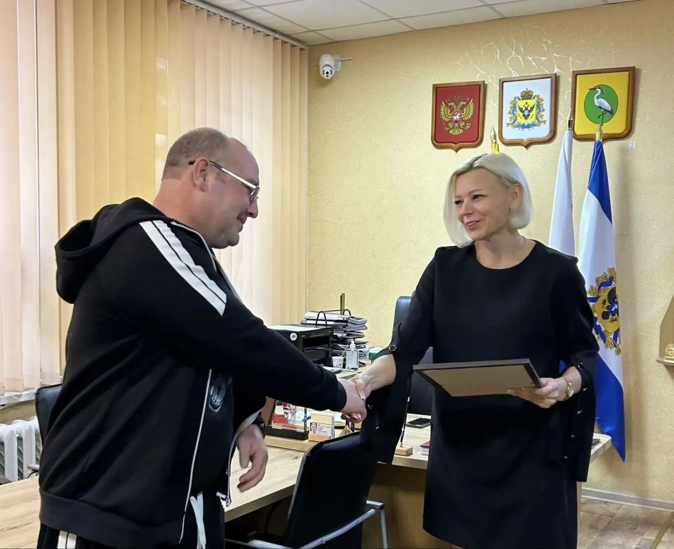 В Чаплинском муниципальном округе состоялось награждение рязанской бригады МП «Водоканал города Рязани» В Чаплинском муниципальном округе состоялось награждение рязанской бригады МП «Водоканал города Рязани»