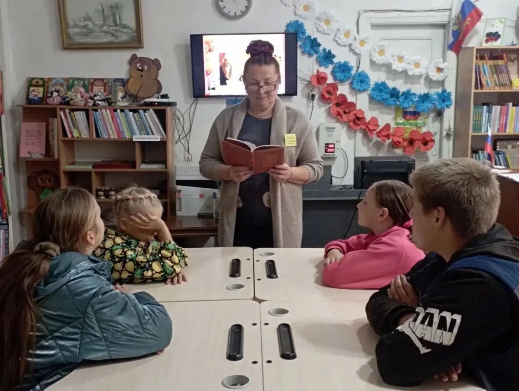 В Сергеевской сельской библиотеке прошёл трогательный и глубокий урок памяти «День белых журавлей»