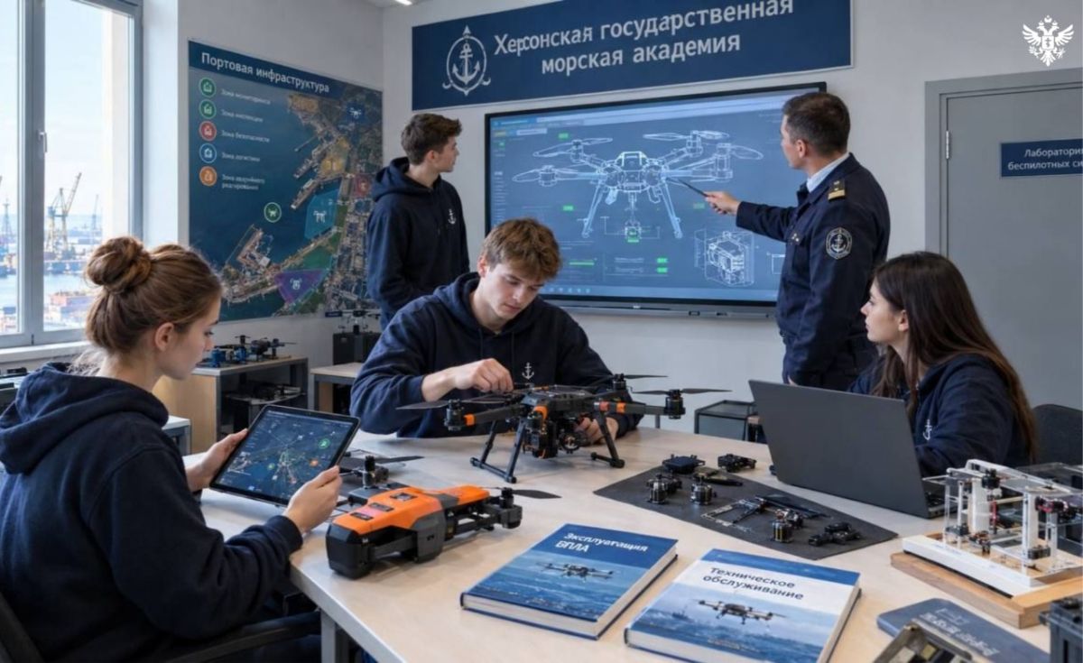 Студенты ХГМА осваивают беспилотные автономные системы