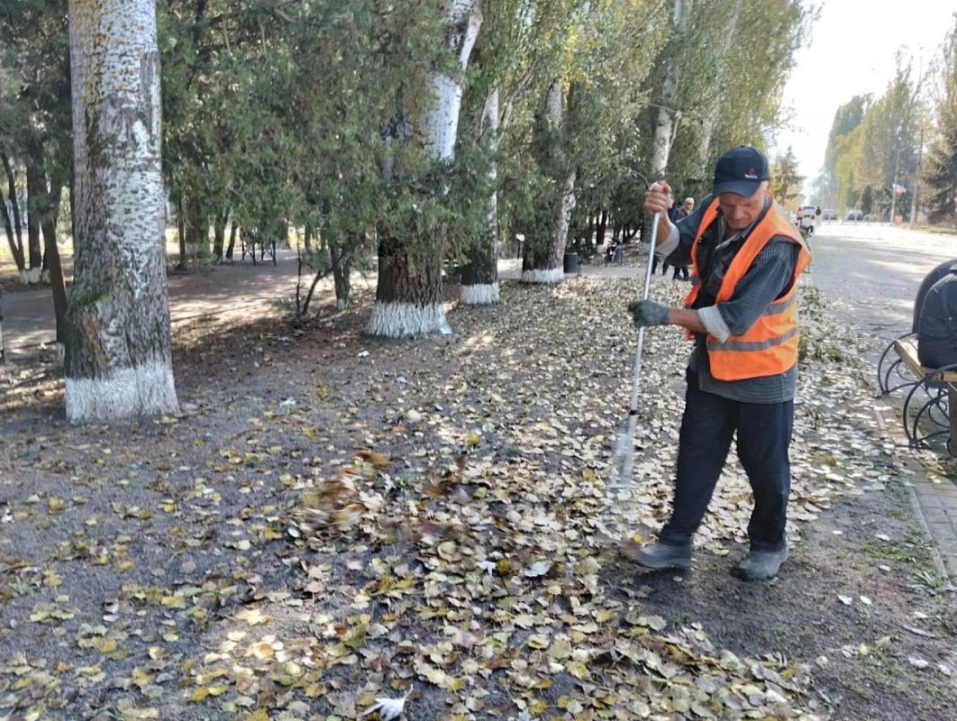 Александр Дудка: Плановые осенние работы в Скадовске Александр Дудка: Плановые осенние работы в Скадовске