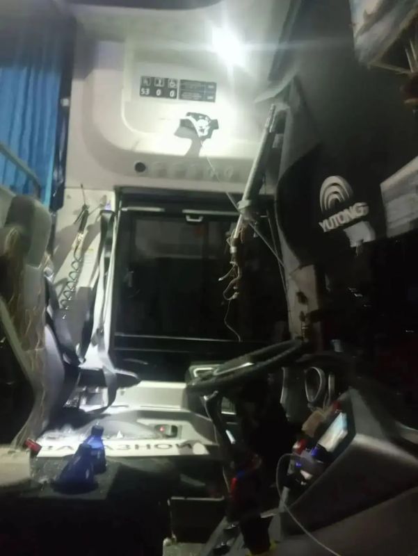 Украинский БпЛА атаковал пассажирский автобус в Запорожской области