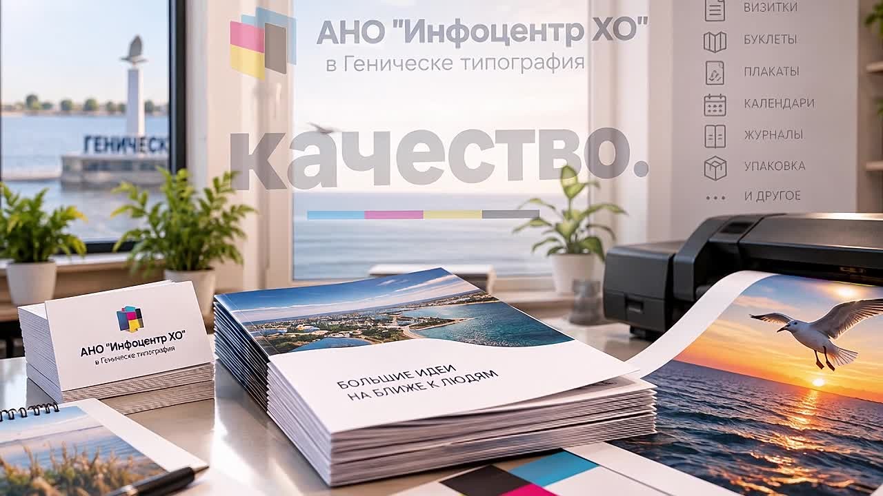 Качественная полиграфия с нашей типографией!