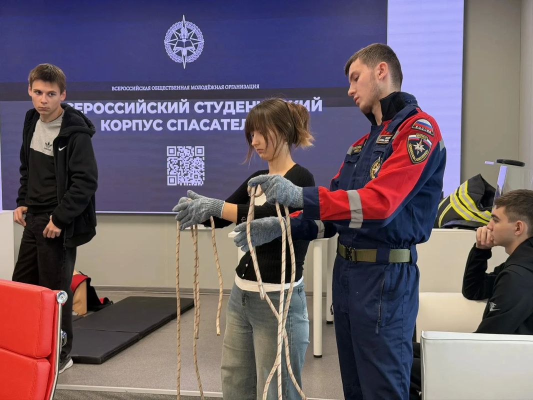 На базе Херсонского технического университета в Геническе состоялась новая встреча Херсонского РО ВСКС со студентами и педагогами вуза