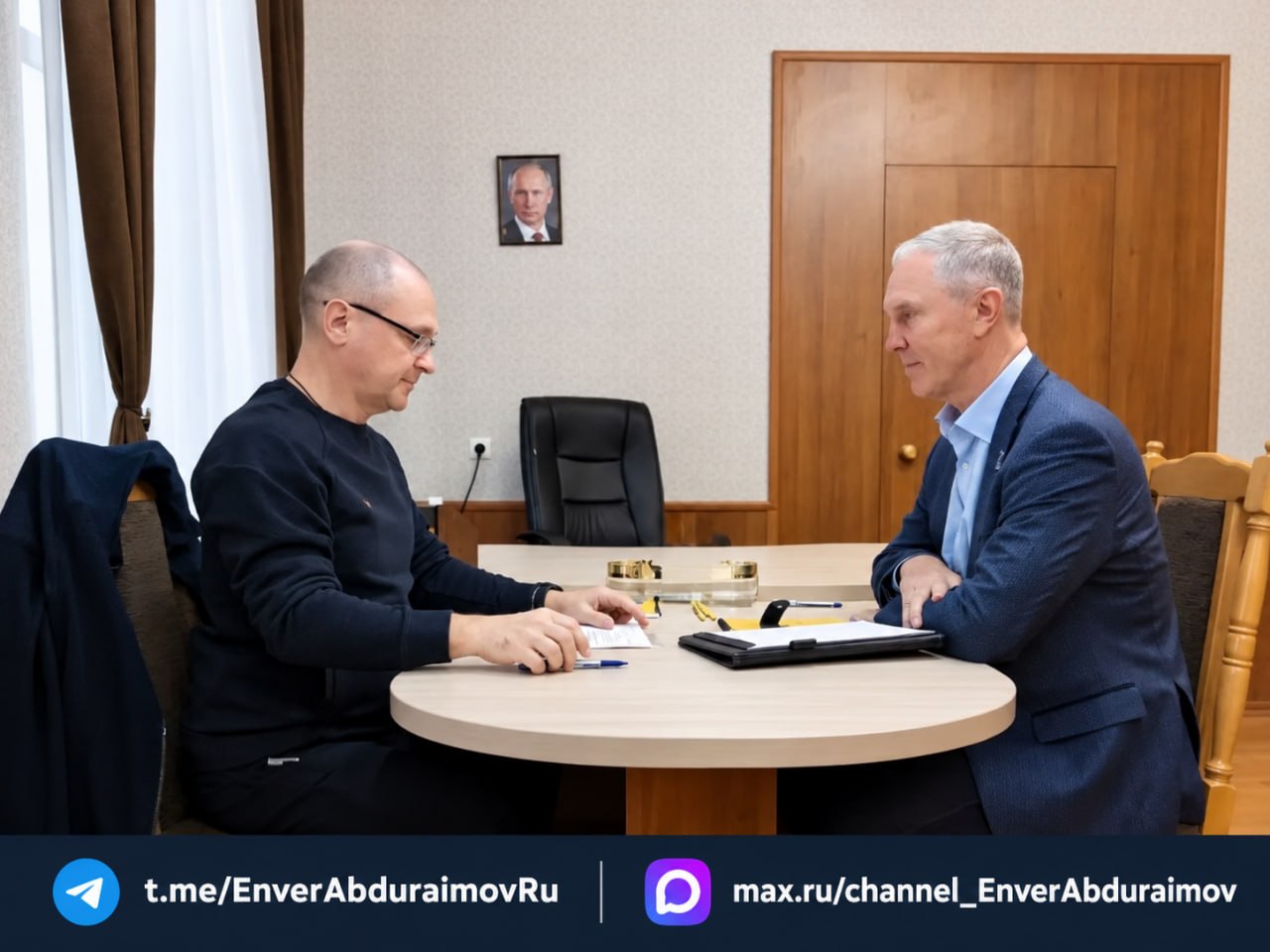 Энвер Абдураимов: Свет, тепло, дороги и школы: Сергей Кириенко и Владимир Сальдо обсудили главные вопросы Херсонской области