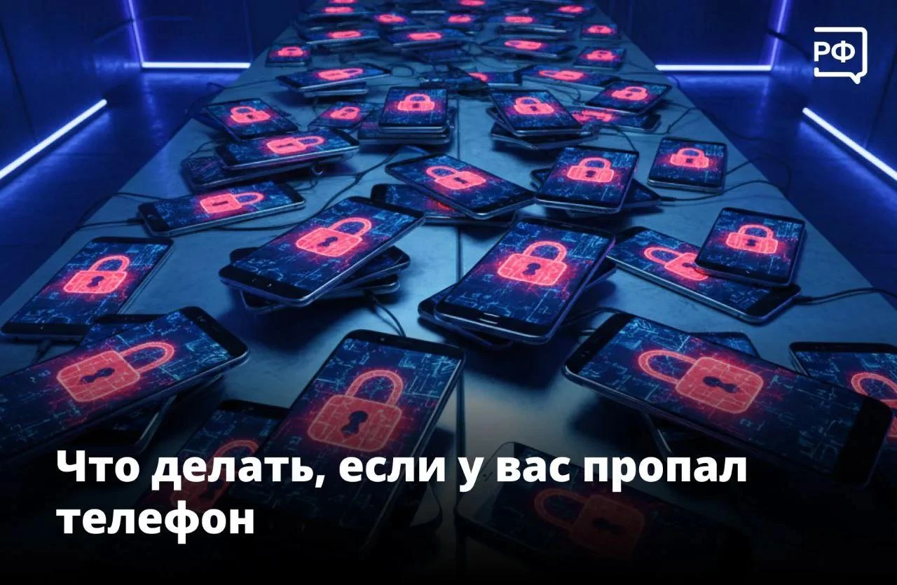 Если у вас украли телефон или вы его потеряли, обязательно заблокируйте его