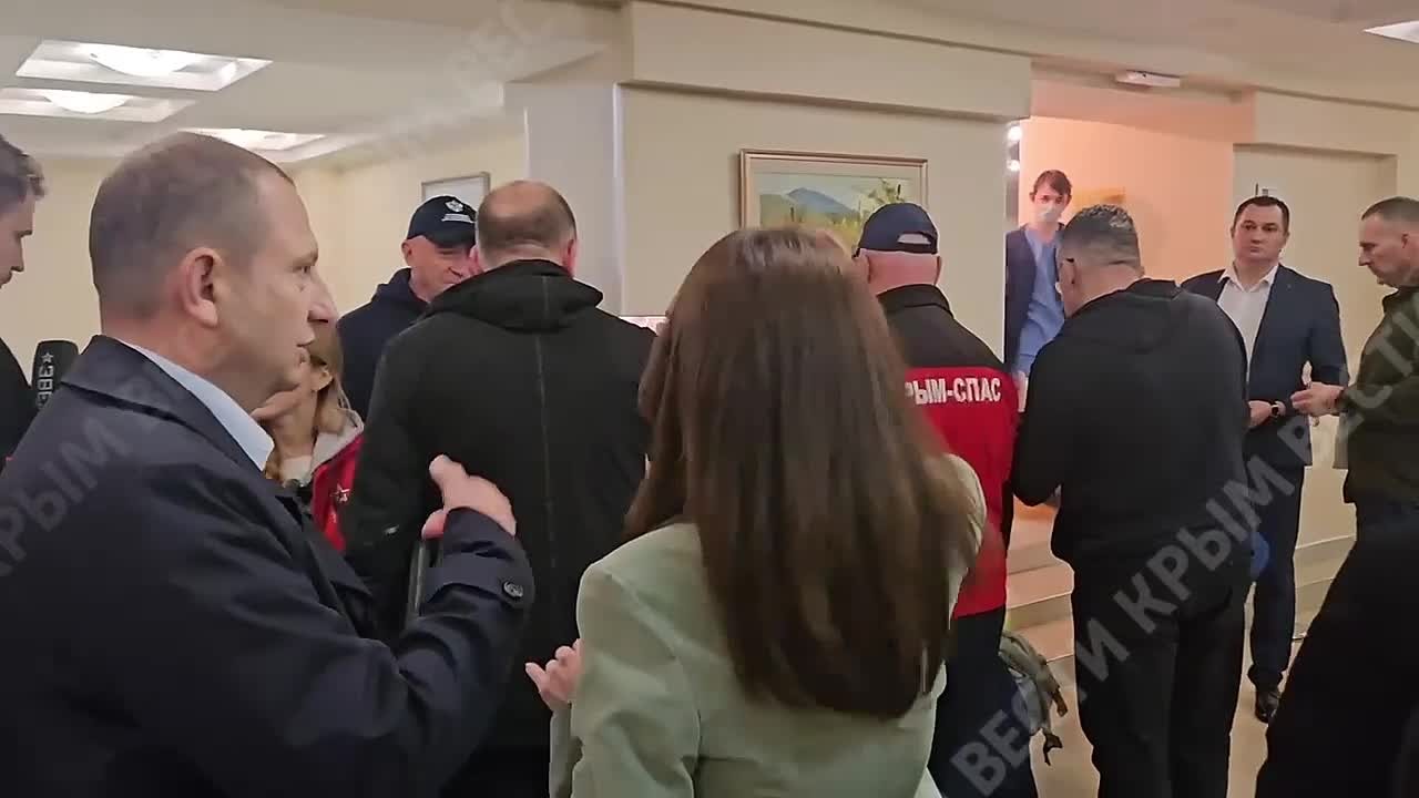 Эвакуированных из Алешек доставили в пункт временного размещения в Симферополе