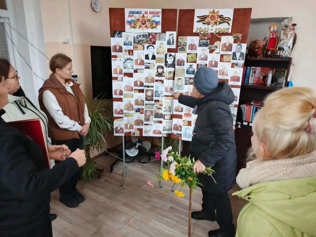 Урок мужества в Новопокровке Урок мужества в Новопокровке