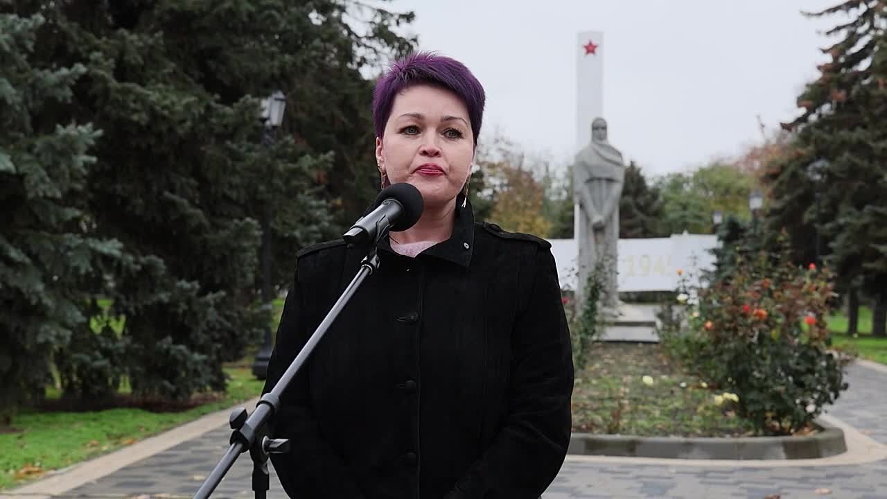 Торжественная встреча в честь 83й годовщины освобождения Геническа: память, объединяющая поколения