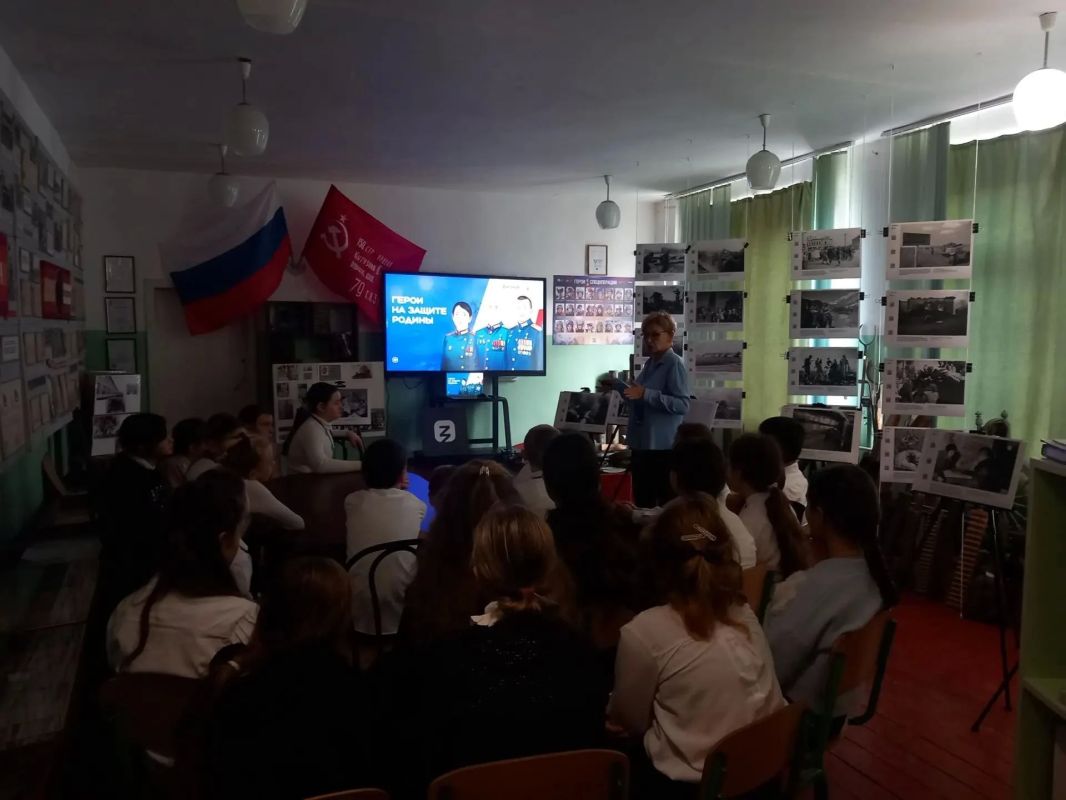 «День в школьном музее: музейные каникулы» в Приморской школе «День в школьном музее: музейные каникулы» в Приморской школе